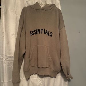 Essentials Fear of God Knitted Hoodie - Size M